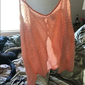 Old navy, pineapple, open back, tank